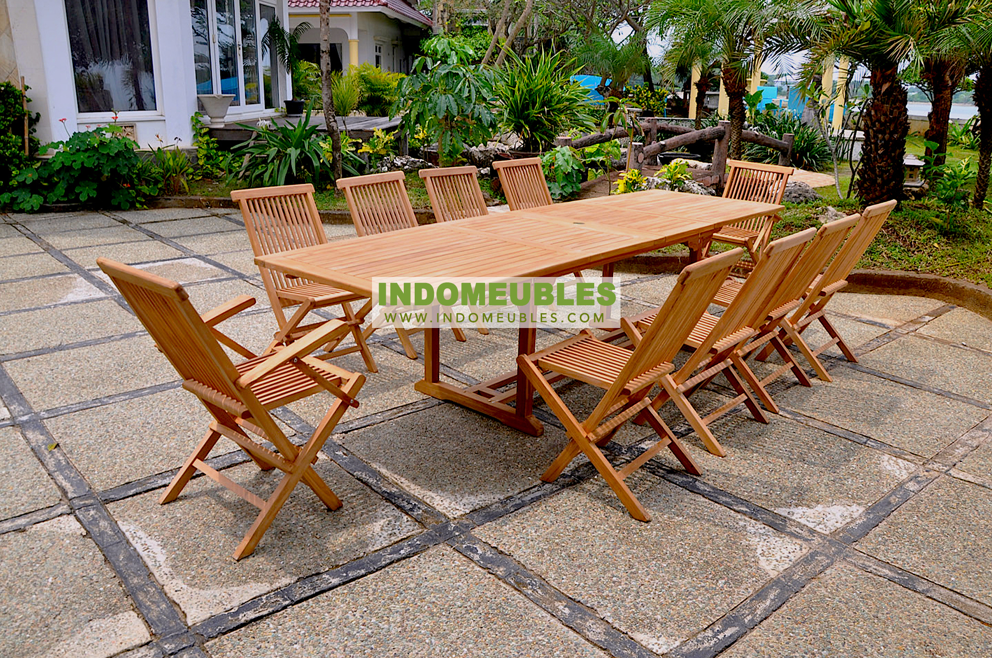 INDOMEUBLES.COM Wooden Teak Garden Furniture Affordable Price