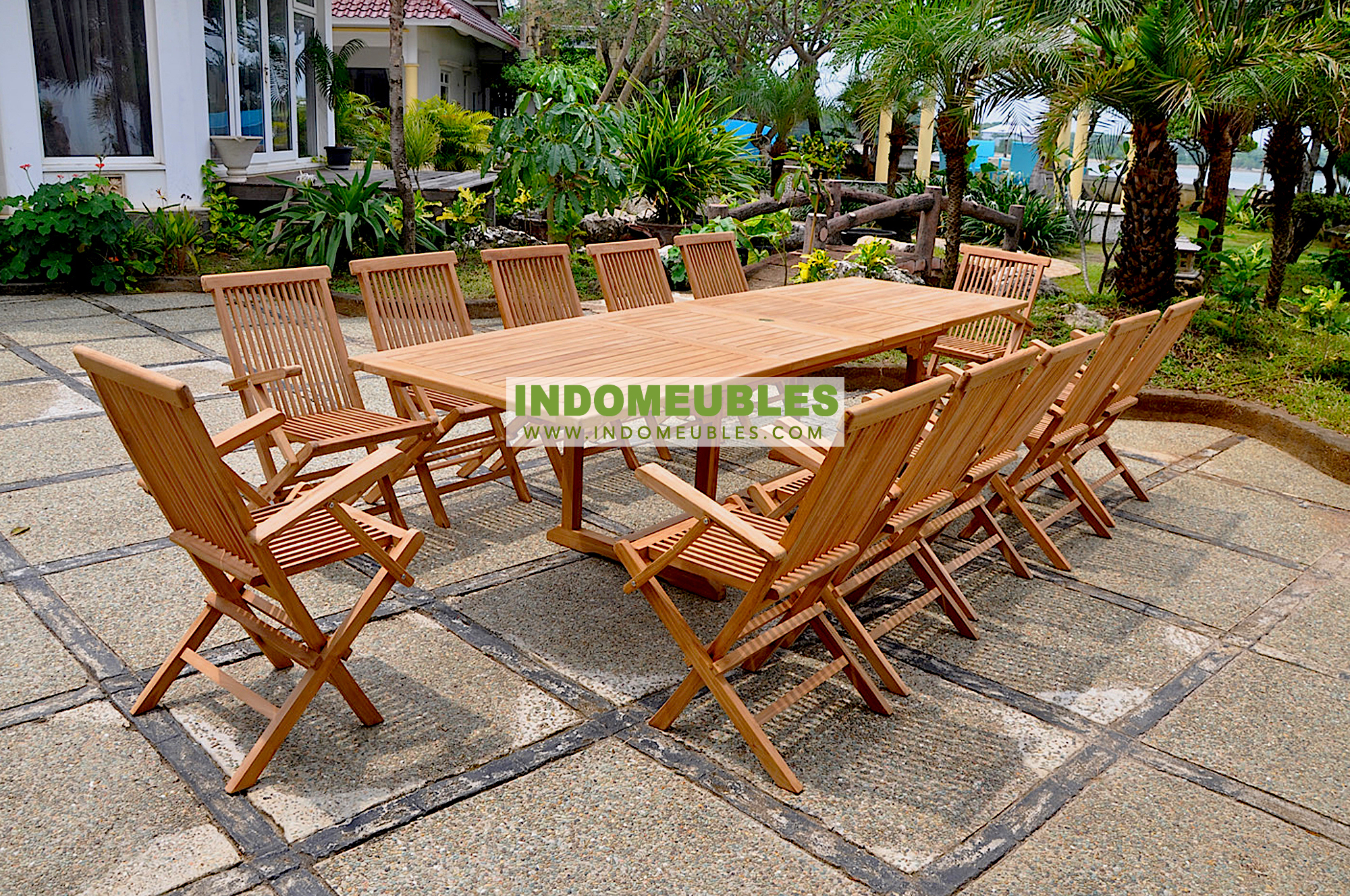 INDOMEUBLES.COM Wooden Teak Patio Furniture Manufacturer