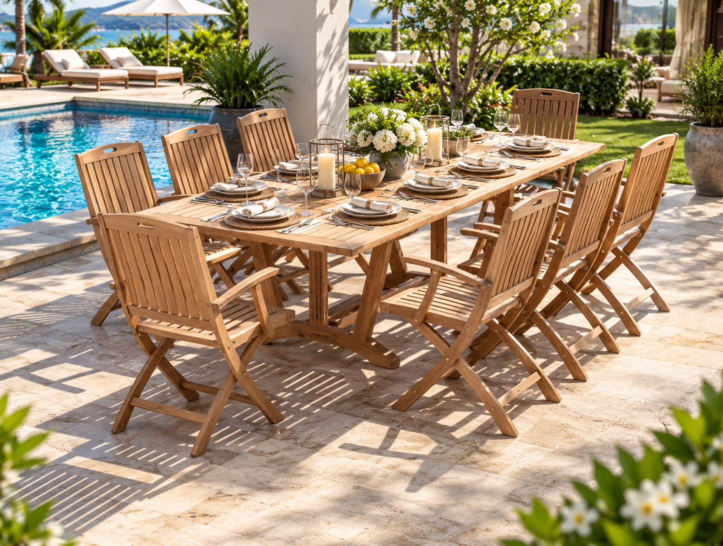 Garden Furniture teak outdoor furniture collection